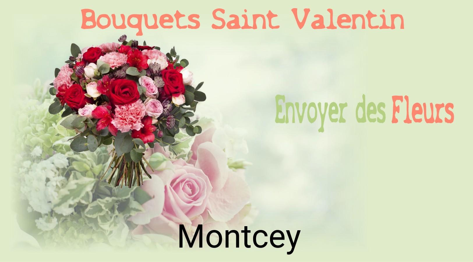 Roses de Saint-Valentin livrées à Montcey